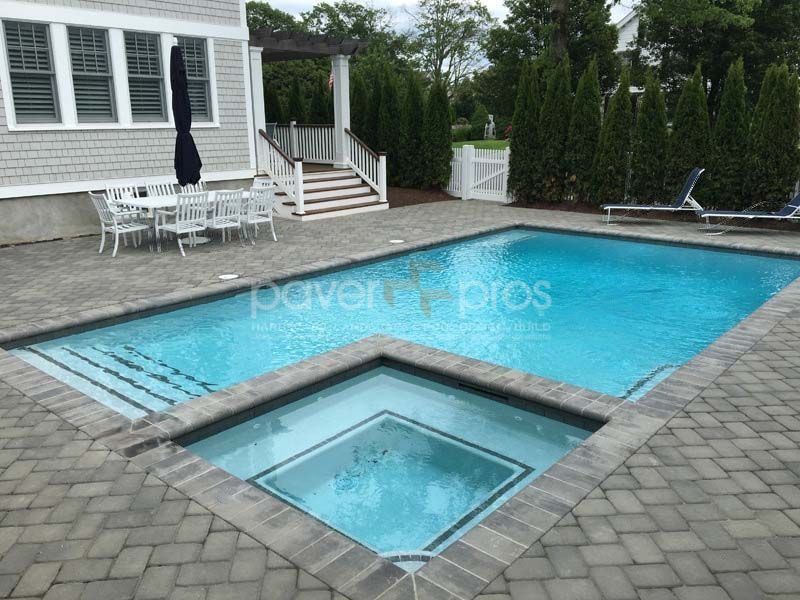 Ingound Pool with SPA